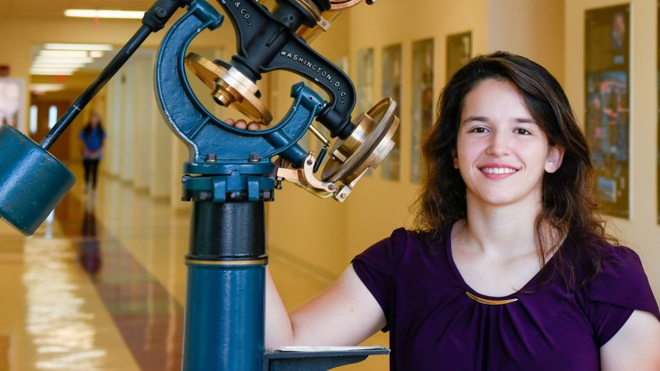 Physics Major Daniela Fontecha